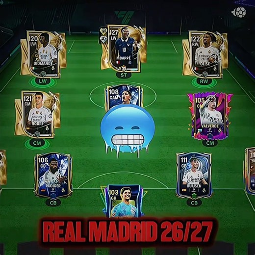 Real Madrid 26/27 is insane with the new signings🤯🥶