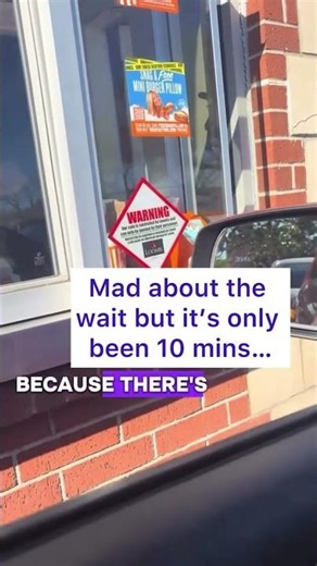 Karen hasn’t even made it to the second window and here she is yelling at them over 10 minutes…🤯🫣