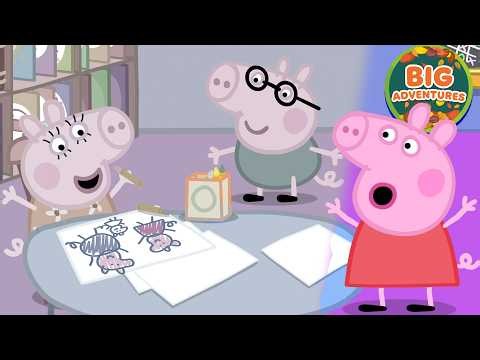 Peppa Pig SPOTS Mummy & Daddy Pig as BABIES!⏳ Back in Time Adventure | Tales Full Episodes | 18 Mins