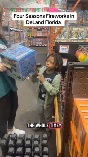 We Visited Four Seasons Fireworks in DeLand Florida and they have a ton of Fireworks 😳 Just in time for the New Year 😏 Don’t wait until the last minute 🤙🏾 #delandflorida #VolusiaCounty #fireworks #newyearseve #thehughleys #FBVIDEO | The Hughley’s