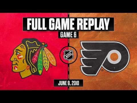 FULL GAME REPLAY: Kane's ICONIC Cup-Winning Goal | Blackhawks @ Flyers 6/9/2010