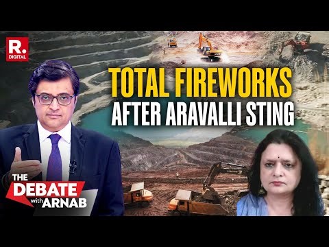 Aravalli Sting: Fireworks On Arnab's Debate As BJP Spokesperson Loses Cool | Watch