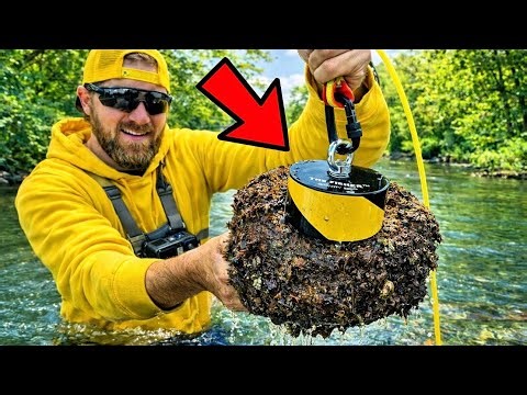 MAGNET FISHING Pulled This Up… I Wasn’t Ready For What Was Under It