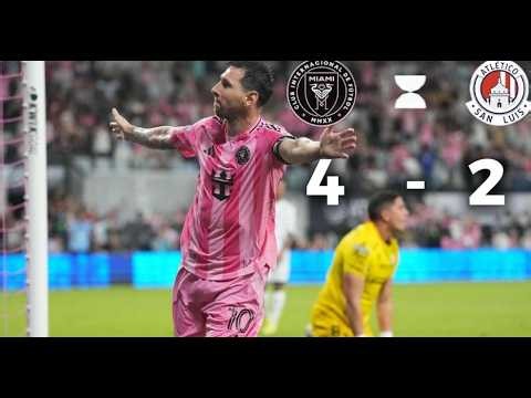 MESSI MASTERCLASS! 🤯 Inter Miami 4-2 San Luis | Extended Highlights