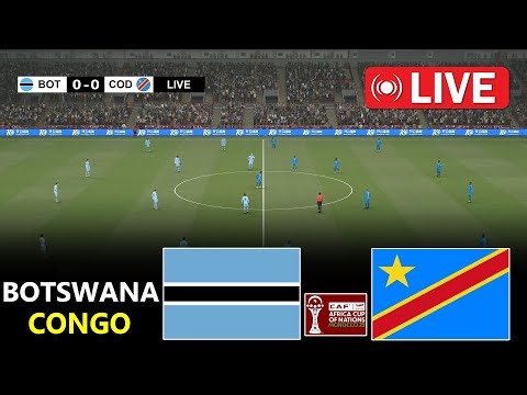 Botswana contre RD Congo | Coupe d'Afrique des Nations 2025 | PES 21 Simulation Game