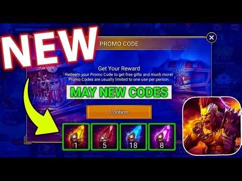 MAY NEW - Raid Shadow Legends Promo Code 🔥 2 NEW Codes (New & Existing) Starter Accounts Are OP Now?