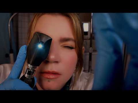 ASMR Cranial Nerve Exam in the ER | Medical Roleplay