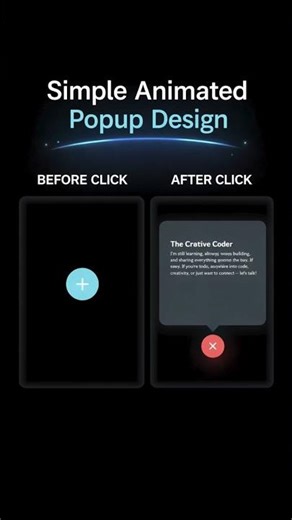 Beautiful PopUp Designs - Pure HTML & CSS #webdesign #uidesign #tutorial