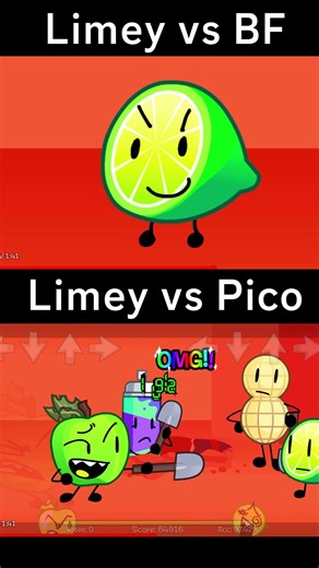 FNF BFDI 26: Limey Dance vs Pico Dance