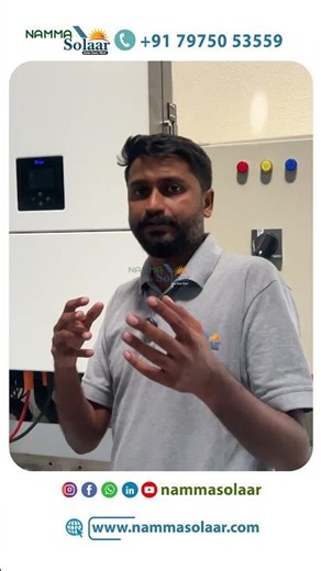 ☀️ First 80KW HYBRID High-Voltage Solar Project in Karnataka | Powered by Namma Solaar