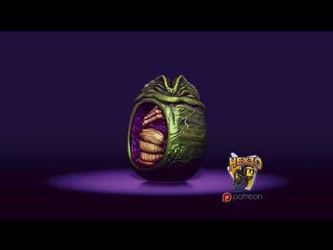 Xenomorph Egg Cutaway