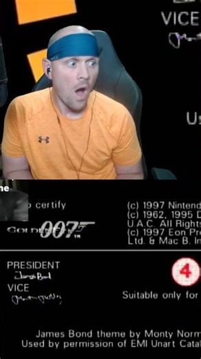 N64 Hardware Failure While Playing GoldenEye 007! Bunker 2 on 00 Agent Difficulty #jamesbond