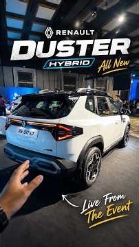 🔥Renault Duster E-Tech 160 Strong Hybrid is launched in India #NewDuster #HybridSUV