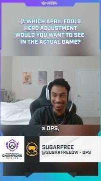 Which previous April Fools patch would you want to see in game 👀 #OWCS #OWCS2026 #Overwatch