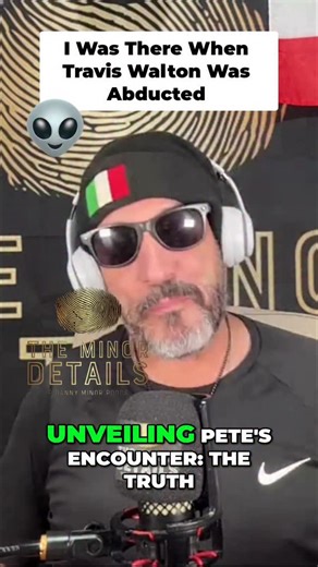 Danny Minor on Instagram: "Travis Walton Abduction Witness: Pete’s UFO Story. #ufo #ufosighting .#newsupdate #theminordetailspodcast #dannyminorlive #dannyminorfans"