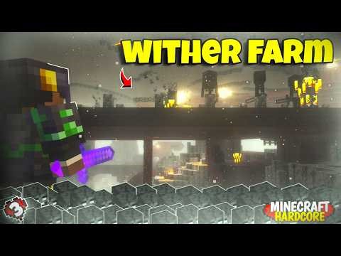 I Finally Built the Infinite Wither Farm.