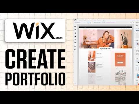 How To Make A Portfolio Website On Wix | Tutorial Complete