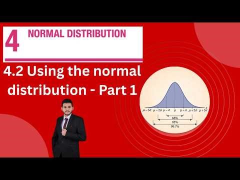🇴🇲Using the normal distribution| Cambridge International AS & A Level Mathematics