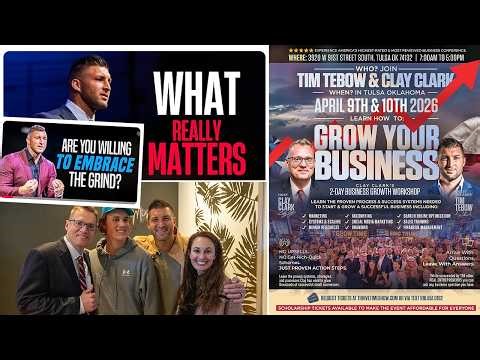 Tim Tebow | "Everybody wants to win! How hard are you willing to embrace to the grind?"