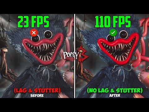 Poppy Playtime Chapter 3: The Ultimate FPS BOOST Guide for Low End PCs! (Integrated Graphics)