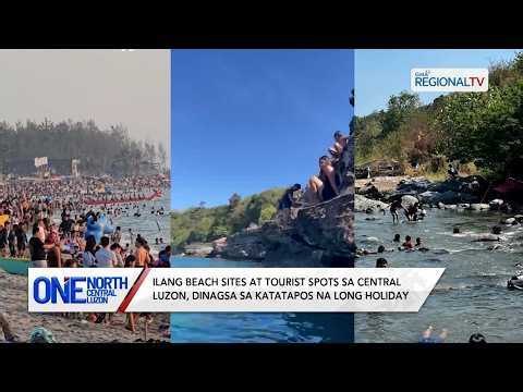 Ilang beach sites at tourist spots sa Central Luzon, dinagsa | One North Central Luzon