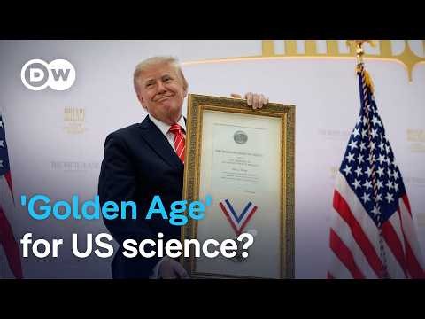 Trump proclaims 'golden age' of science in the US | DW News