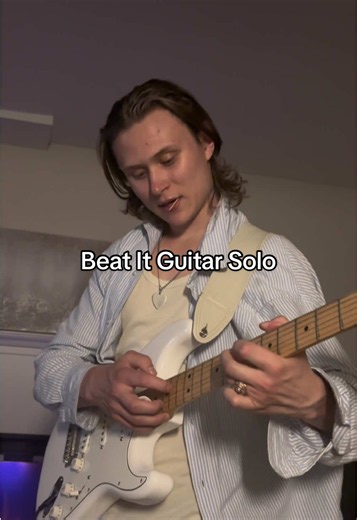 Beat It Guitar Solo – Eddie Van Halen StratoCaster Moment