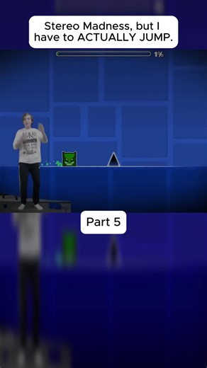 Stereo Madness Jump Gameplay Challenges in Geometry Dash