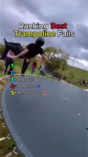 Ranking The Best Trampoline Fails