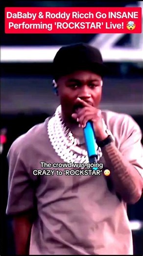 DaBaby & Roddy Ricch Go INSANE Performing 'ROCKSTAR' Live! 🤯