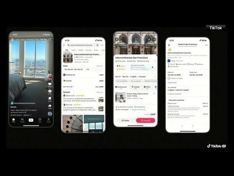 TikTok launches a feature to book travel in its app
