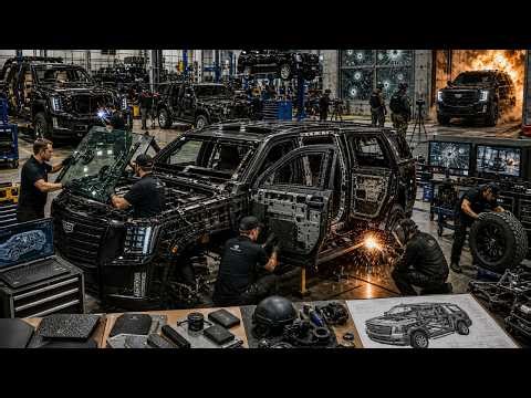 Inside the $5M Armored Car: How Bulletproof Vehicles Are Engineered to Survive (Full Process)