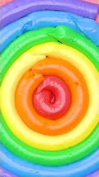 #shorts Rainbow Cake Decorating Ideas, Satisfying Video Top Cake #cake #satisfyingcake