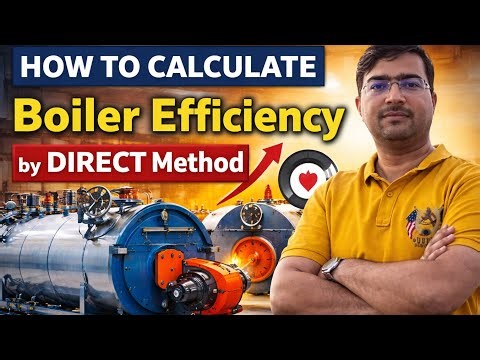 Boiler Efficiency by Direct Method | Input-Output Method 