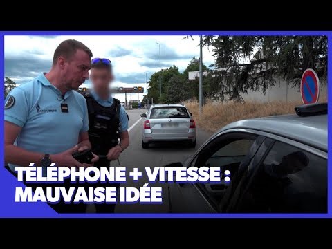 Conduite imprudente : les gendarmes l’arrêtent