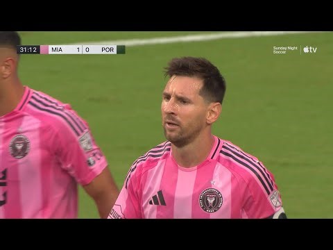 Messi PERFECT Finish for 12th Goal of the Season takes the lead for Inter Miami!