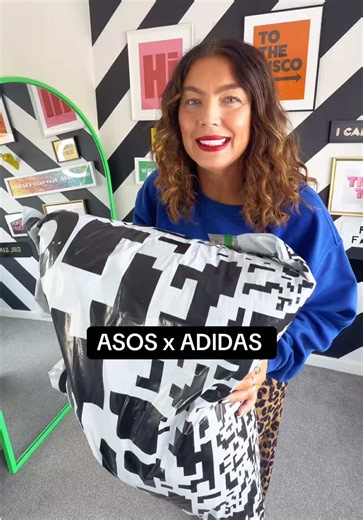 ASOS x ADIDAS opening! Unsure if I actually suit the windbreaker but I’m def keeping the fur coat! How cool is it! Did you get anything? #asos #adidas #asosadidas #asoshaul #adidashaul