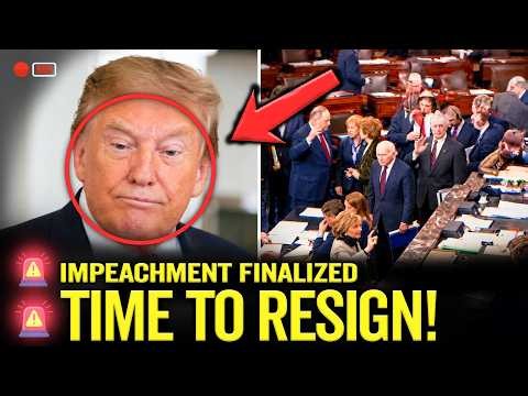 JUST IN: Impeachment FINALIZED as FURIOUS Congress DEMANDS Trump Out Before Dawn