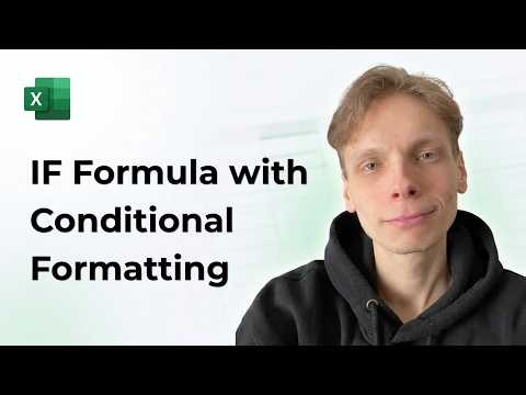 How to Use the IF Formula with Conditional Formatting in Excel [2026 Easy Guide]