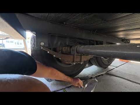 Install TPMS battery, Signal Booster and ATS (Axle Temperature Sensor)
