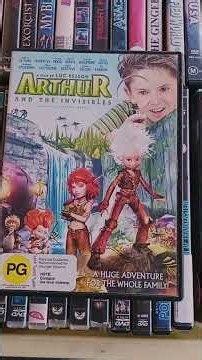 Arthur and the Invisibles and Eragon DVDs