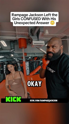 Rampage Jackson Left the Girls CONFUSED With His Unexpected Answer #rampagejackson #rampage