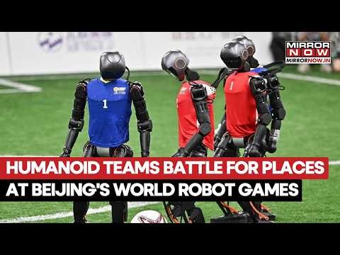 Humanoid Robots Go To War! Beijing Hosts Epic World Robot Games In High-Tech Showdown