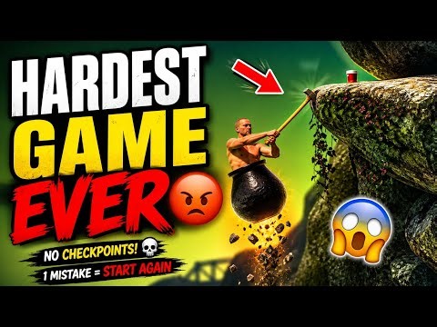 HARDEST GAME EVER 😡 | Getting Over It Gameplay (No Checkpoints Challenge