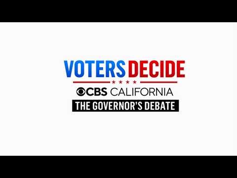 CBS California Governor's Debate