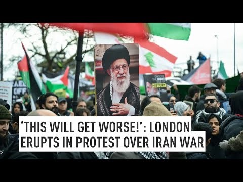 Massive protest in London as anger erupts over Iran war