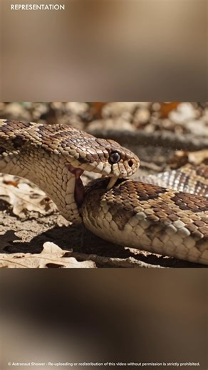 What Happens If a Snake Bites Another Snake? | #shorts
