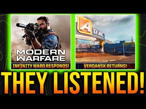 CALL OF DUTY Is ACTUALLY LISTENING?!