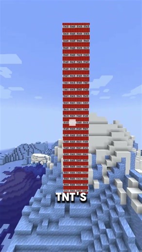 Can 416 TNT destroy an entire ICE BIOME? 🧊🔥 DAY 11