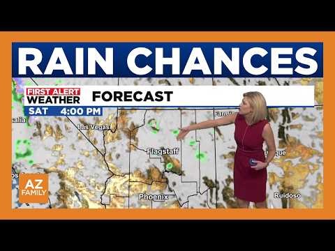 Tracking rain and wind on the way to Arizona